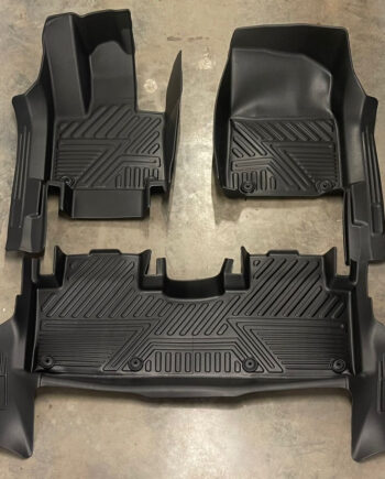 XPeng G9 2022-2026,  Alfombras de Bandeja, 2 filas, Oruz.