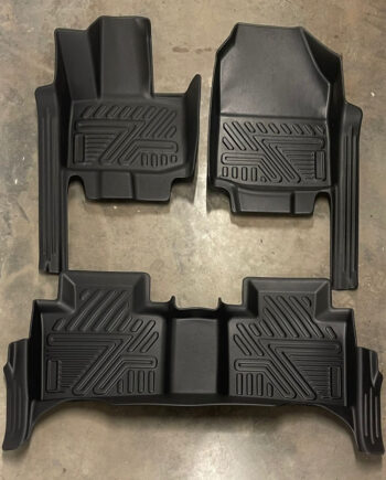 XPeng P7,  Alfombras de Bandeja, 2 filas, Oruz.