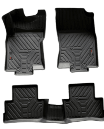 Nissan X-Trail 2014-2020, Alfombras de Bandeja RU, 2 filas, Rogatech.