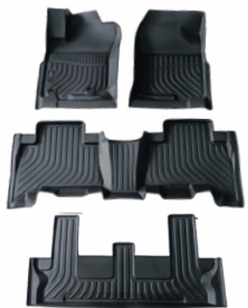 Toyota 4Runner 2010-2024, Alfombras de Bandeja AY, 3 filas, Rogatech.