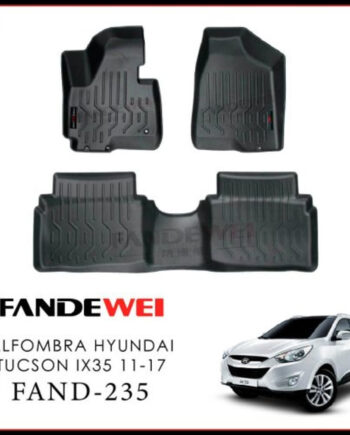 Hyundai Tucson 2011-2015, Alfombras de Bandeja, 2 filas, Fandewei.